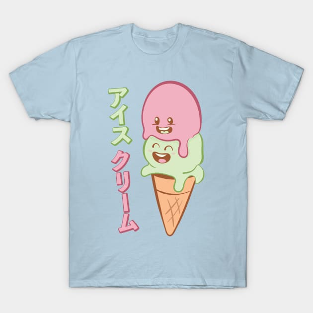 Icecream Friends! T-Shirt by Howchie